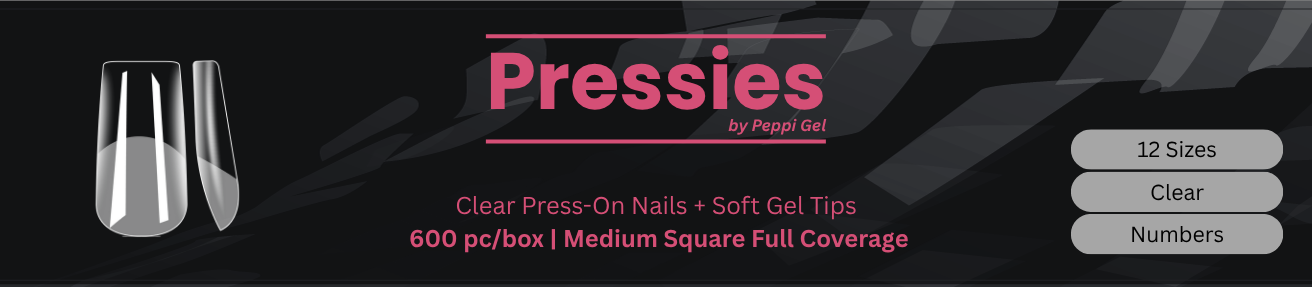 Single Packs – Pressies Nail Extensions Medium Square