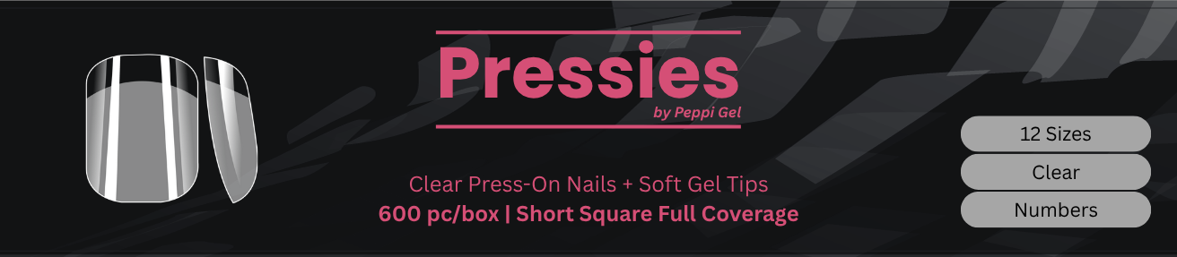 Single Packs – Pressies Nail Extensions Short Square