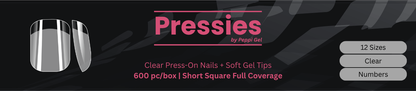 Single Packs – Pressies Nail Extensions Short Square