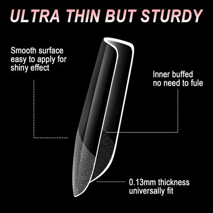 Single Packs – Pressies Nail Extensions Short Square