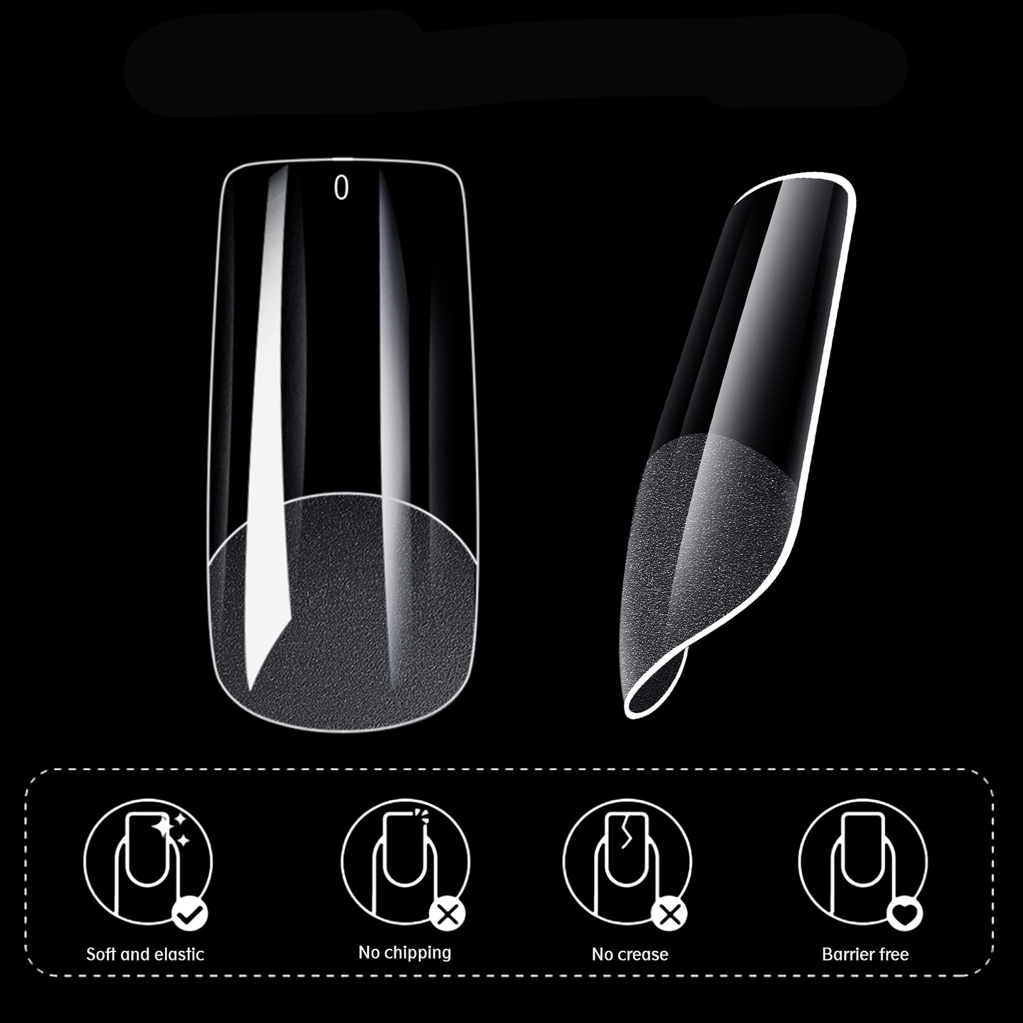 Single Packs – Pressies Nail Extensions Medium Square