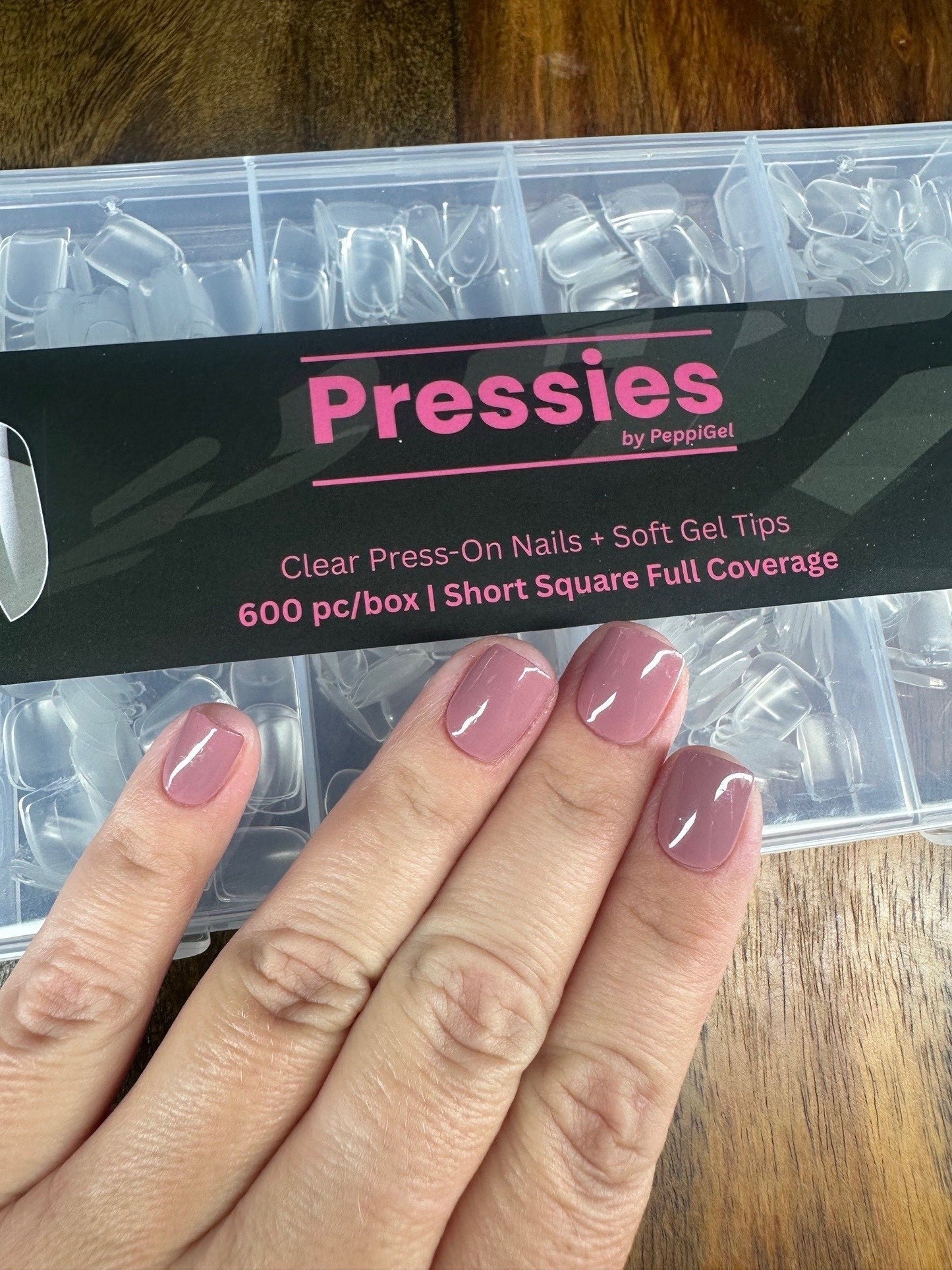 Single Packs – Pressies Nail Extensions Short Square